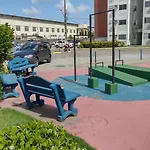 Apto 3 Quartos Para 06 Hospedes